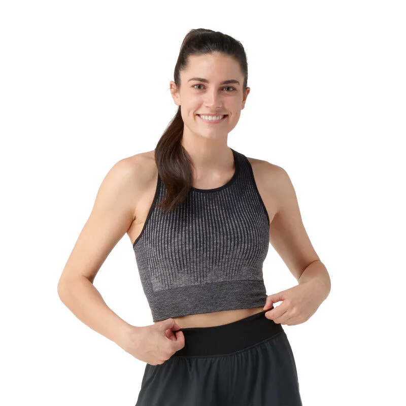 Smartwool Intraknit Crop Bra - Brassière laine mérinos | Hardloop