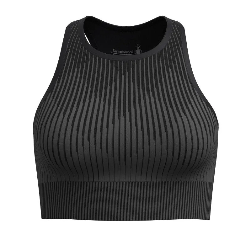 Smartwool Intraknit Crop Bra - Brassière laine mérinos | Hardloop