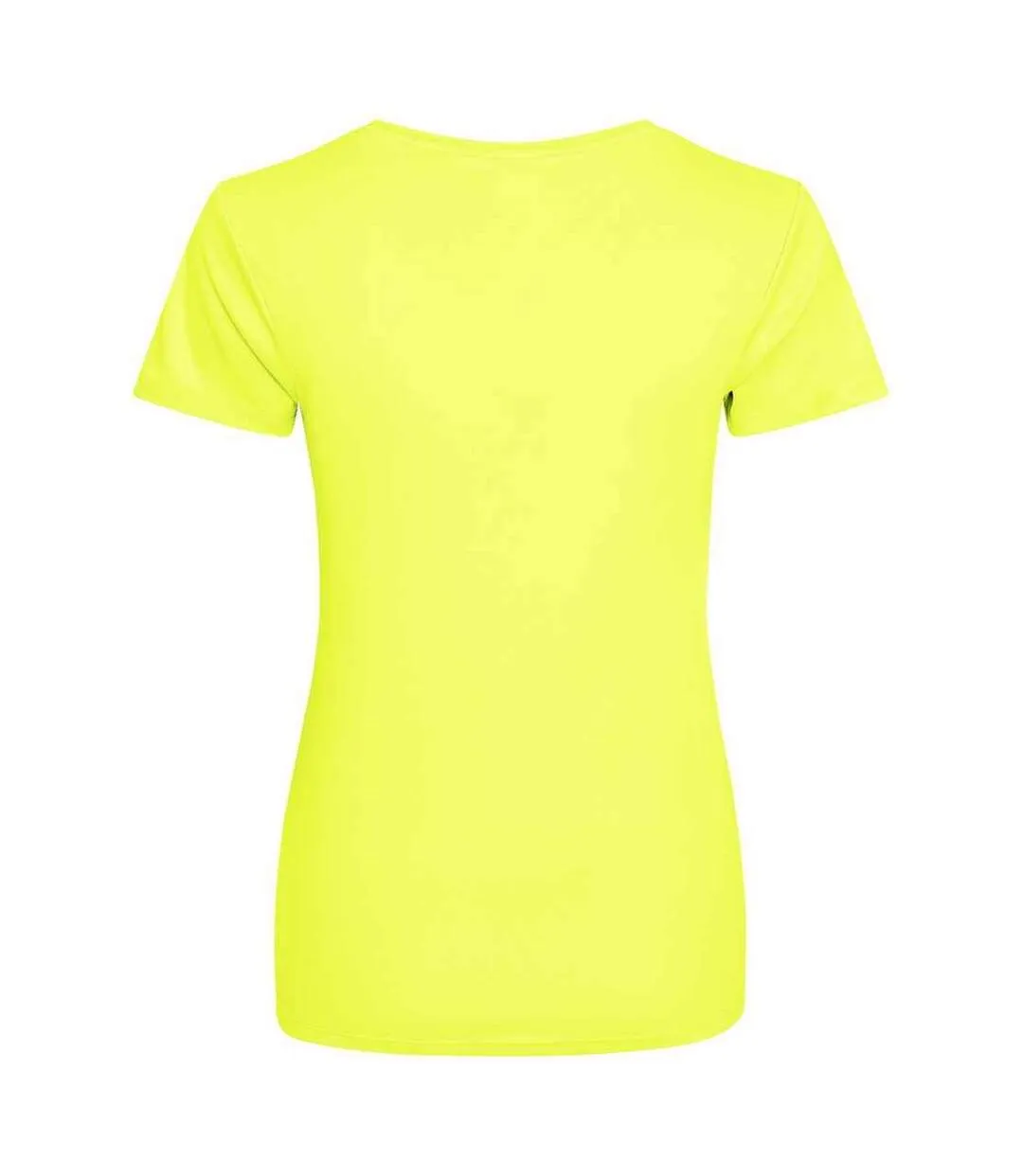 T-shirt de sport femmes jaune vif AWDis