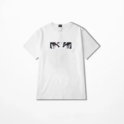 T-shirt Yeux Manga Été à Manches Courtes pour Homme