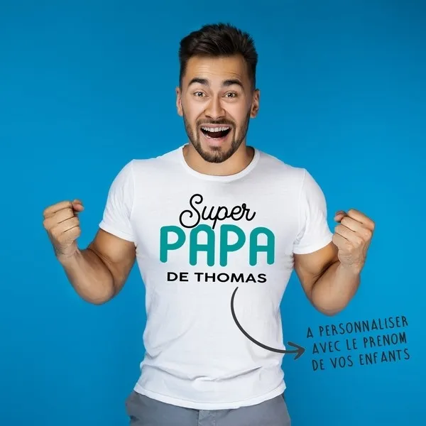 Tee Shirt Super Papa de