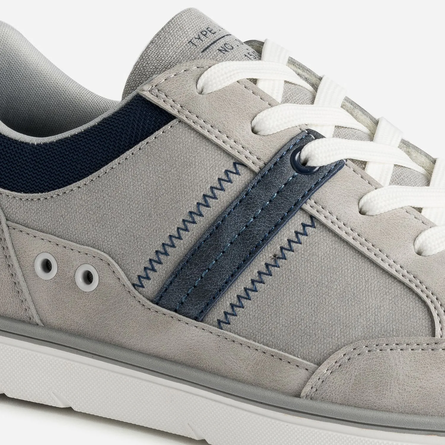 Tennis grise et bleu marine - Baskets / Tennis Homme | ERAM