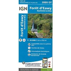 TOP 25 2009OT FORET D EAWY 1 25 000