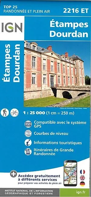 TOP 25 2216ET ETAMPES DOURDAN 1 25 000