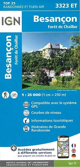 TOP25 3323ET BESANCON 1 25 000