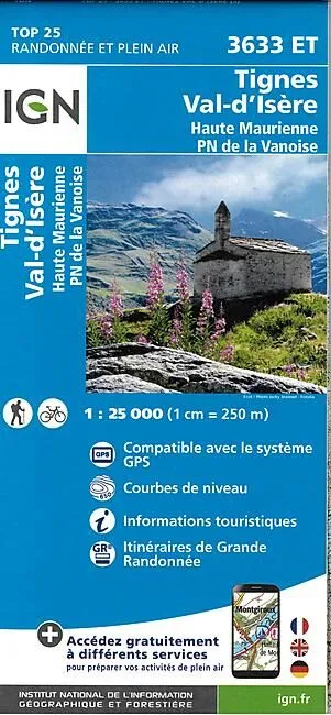 TOP25 3633ET TIGNES VAL D ISERE 1 25 000