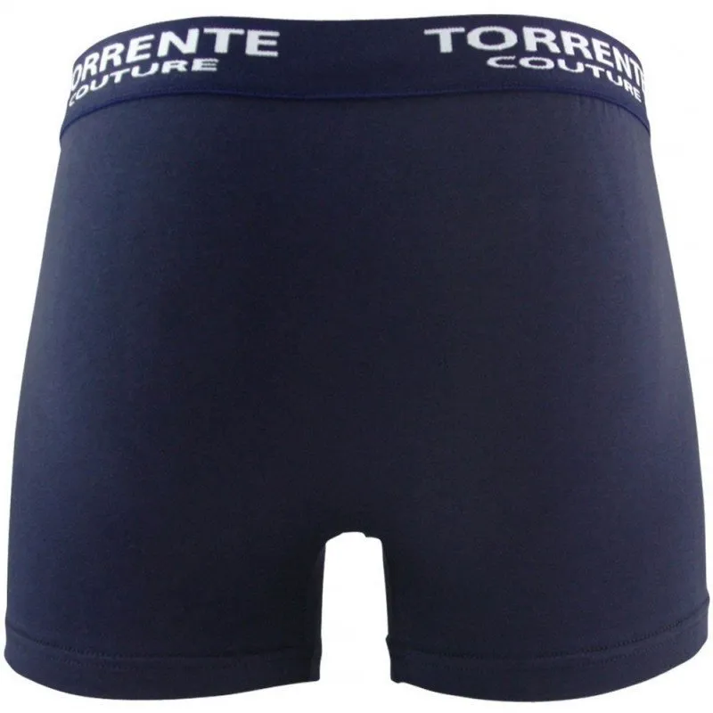 TORRENTE COUTURE Boxer Homme Coton CLASSIC Marine