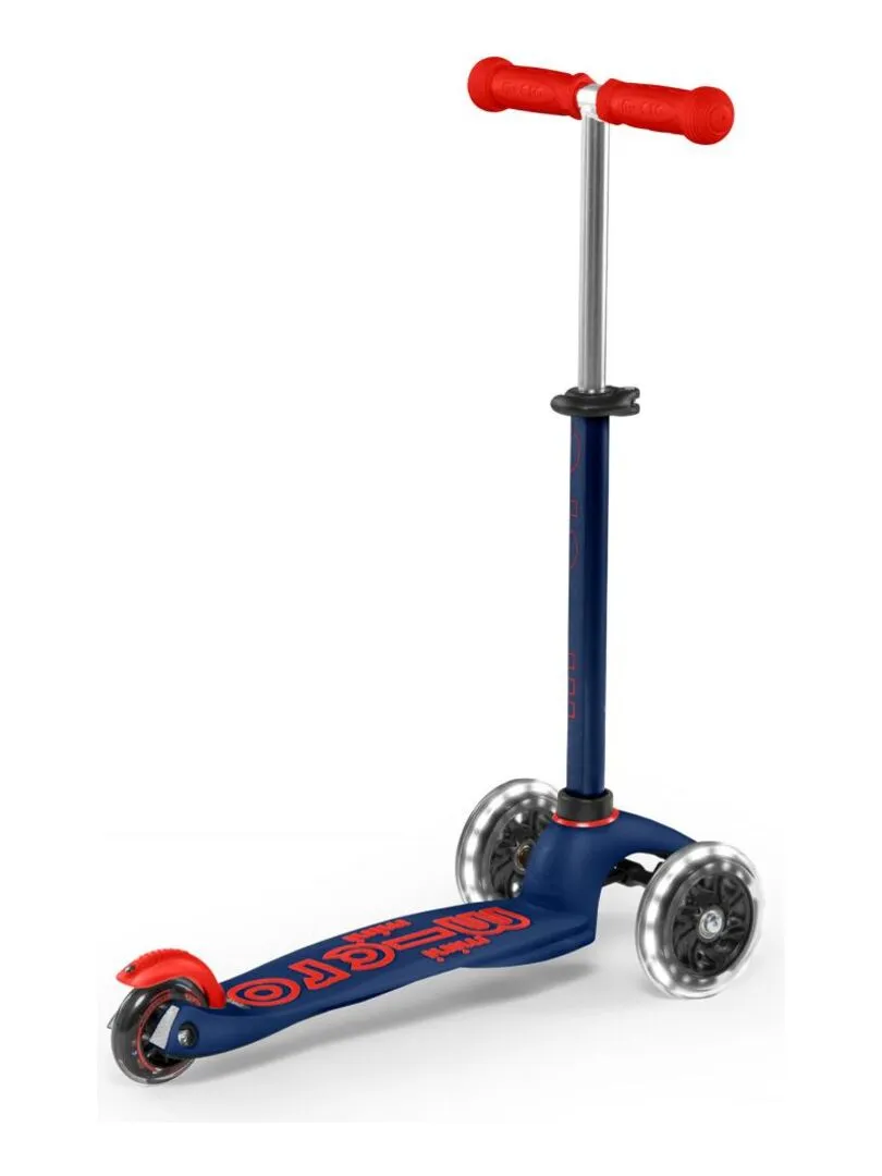 Trottinette  Mini 'Micro' Deluxe LED - Bleu Marine - N/A