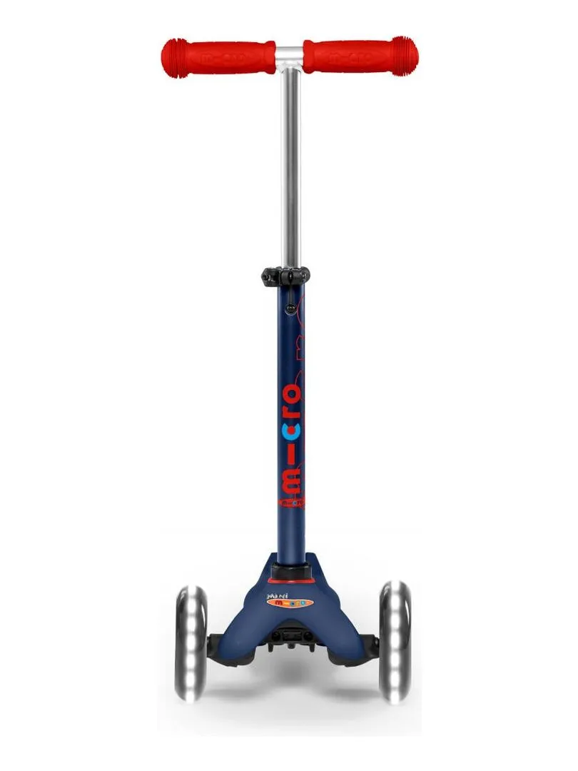 Trottinette  Mini 'Micro' Deluxe LED - Bleu Marine - N/A