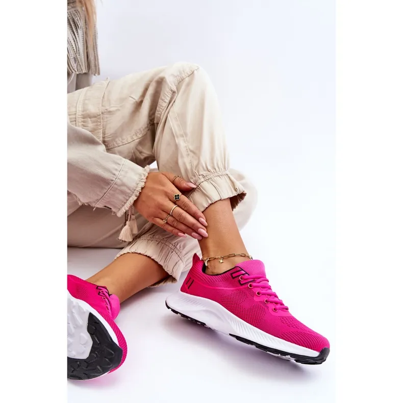 WR1 Chaussures de sport à lacets classiques pour femmes Fuchsia Darla rose