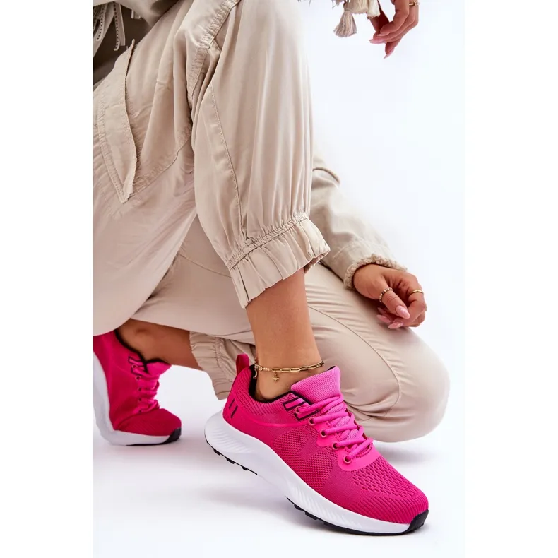 WR1 Chaussures de sport à lacets classiques pour femmes Fuchsia Darla rose