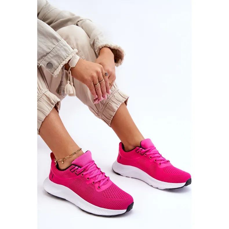 WR1 Chaussures de sport à lacets classiques pour femmes Fuchsia Darla rose