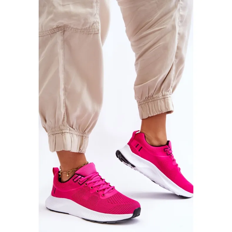 WR1 Chaussures de sport à lacets classiques pour femmes Fuchsia Darla rose