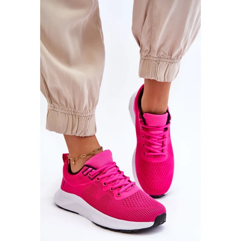 WR1 Chaussures de sport à lacets classiques pour femmes Fuchsia Darla rose