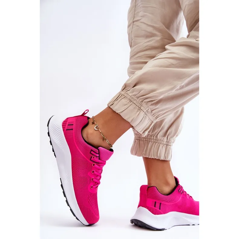 WR1 Chaussures de sport à lacets classiques pour femmes Fuchsia Darla rose