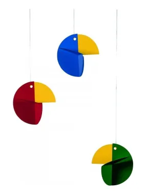 'flensted Mobiles' Talking Tree Coloré - Jaune